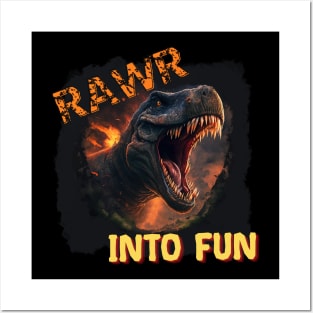 Rawr Into Fun Posters and Art